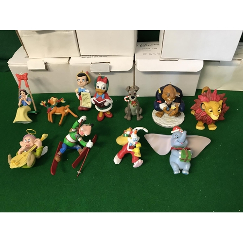 11 X BOXED DISNEY FIGURES