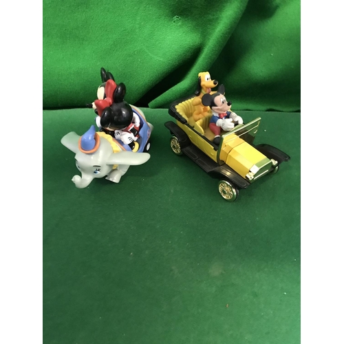 70 - 2 X DISNEY CARS WITH FIGURES