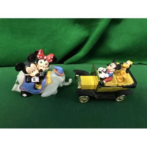 70 - 2 X DISNEY CARS WITH FIGURES