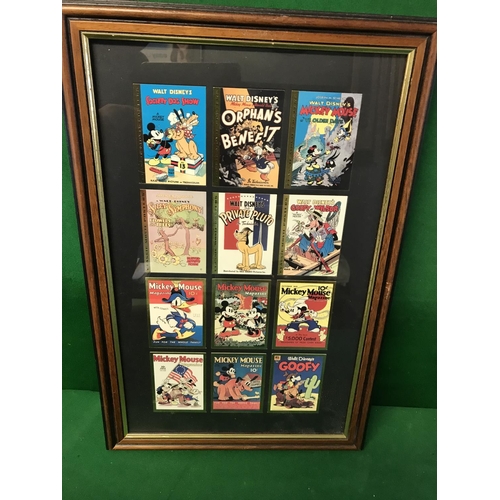 79 - FRAMED & GLAZED DISNEY 