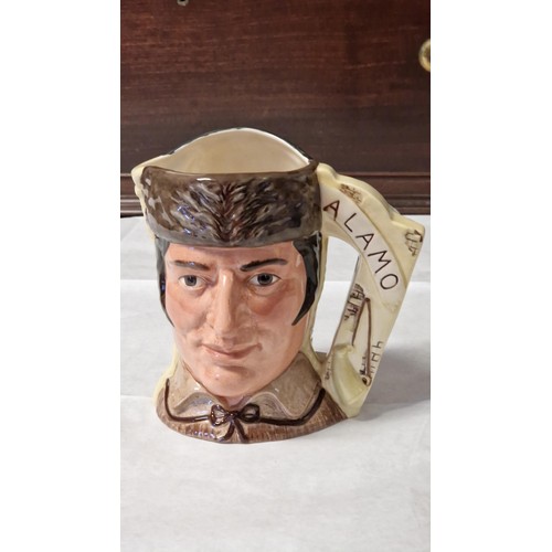 311 - LOVELY LARGE ROYAL DOULTON THE ANTAGONISTS COLLECTION - DOUBLE FACED CHARACTER JUG - 