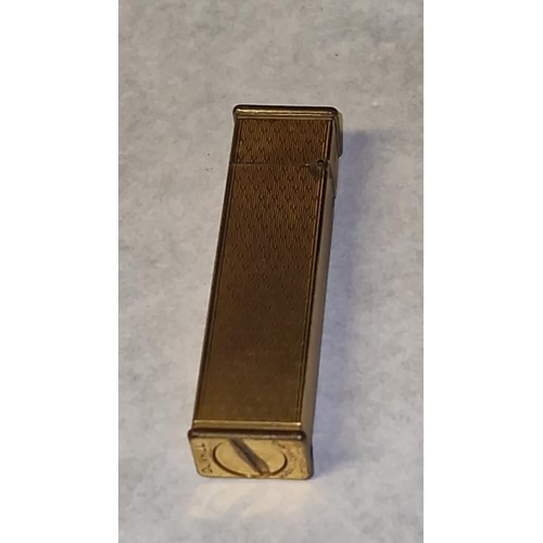 132 - COLLECTABLE GOLD TONE DUNHILL CIGARETTE LIGHTER