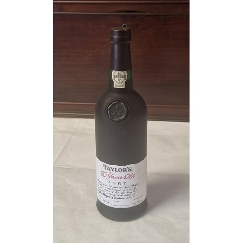 338 - COLLECTORS BOTTLE OF TAYLORS 10 YEAR OLD PORT