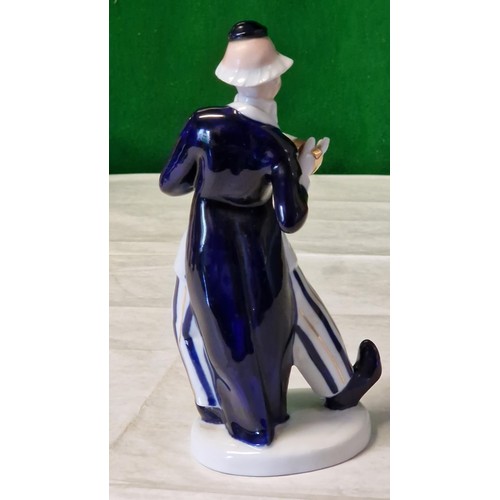 379 - LOVELY GERMAN FIGURE OF A CLOWN - 22CMS H