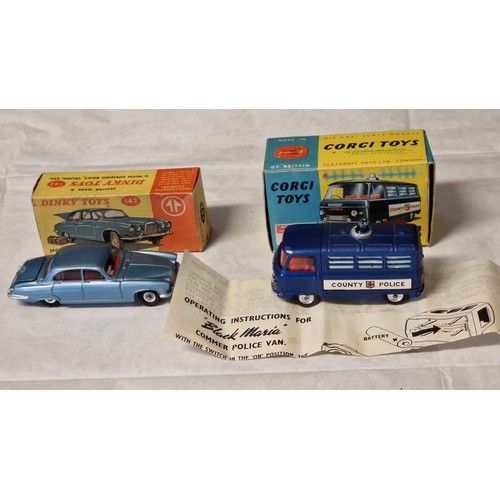 244 - 6 X VINTAGE BOXED MATCHBOX/CORGI/ TRIANG DIECAST VEHICLES AS FOLLOWS :
BOXED CORGI JAGUAR - BOXED DI... 