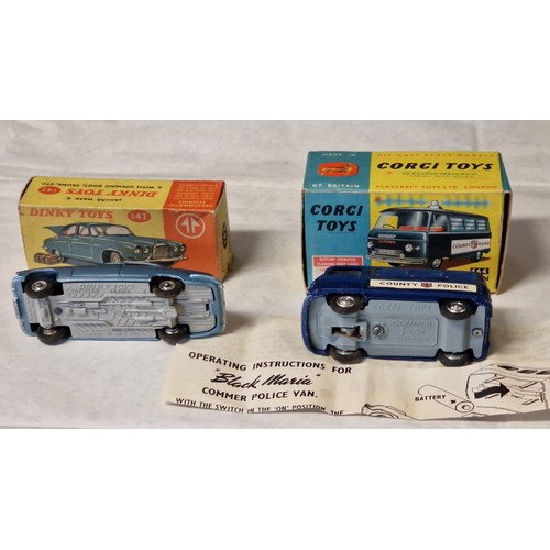 244 - 6 X VINTAGE BOXED MATCHBOX/CORGI/ TRIANG DIECAST VEHICLES AS FOLLOWS :
BOXED CORGI JAGUAR - BOXED DI... 