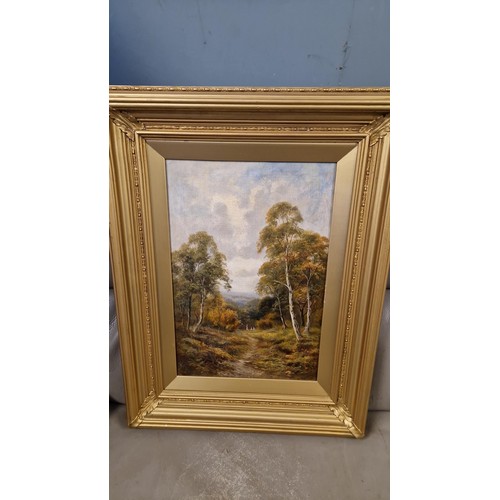 87 - LOVELY EARLY FRAMED OIL ON CANVAS - (BELIEVED TO BE PAINTED BY THE NEPHEW OF THE ARTIST JOSEPH TURNE... 