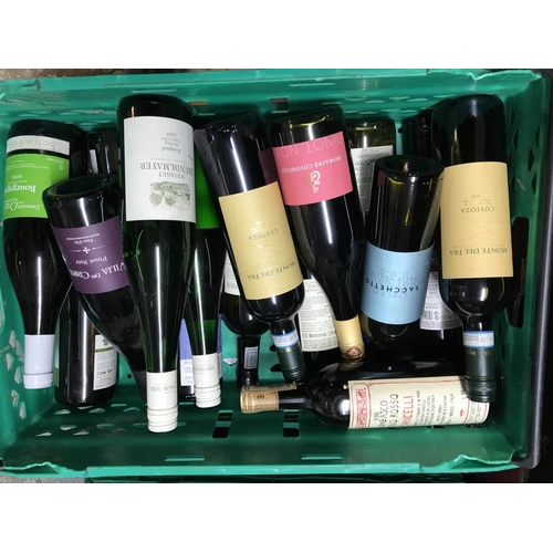 14 - 16 X BOTTLES OF COLLECTORS MIXED WINES - COLLECTION ONLY OR ARRANGE OWN COURIER