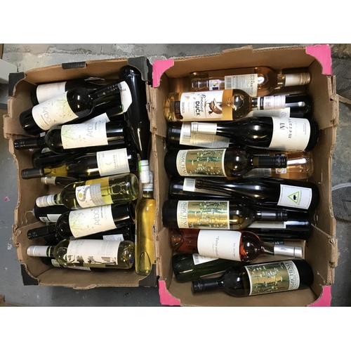 19 - 28 X BOTTLES OF COLLECTORS MIXED WINES - COLLECTION ONLY OR ARRANGE OWN COURIER