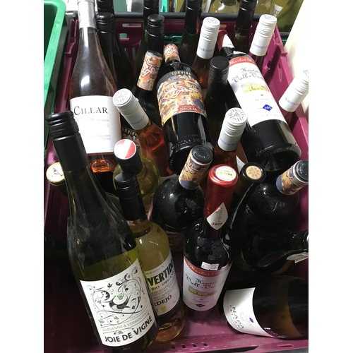 28 - 27 X BOTTLES OF COLLECTORS MIXED WINE - COLLECTION ONLY OR ARRANGE OWN COURIER