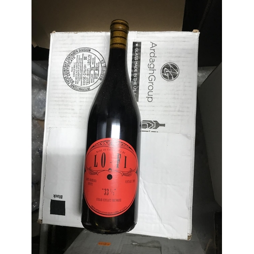 32 - 24 X BOTTLES OF COLLECTORS  LO FI USA RED WINE - COLLECTION ONLY OR ARRANGE OWN COURIER