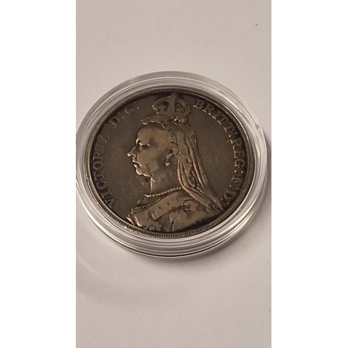 213 - 1889 SILVER CROWN