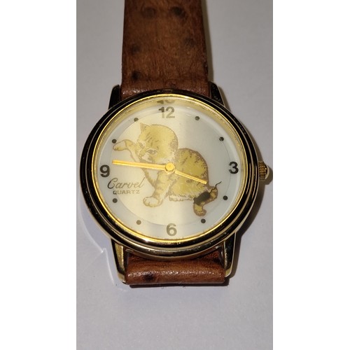 242 - NICE CARVEL QUARTZ WATCH - CLOCKS AND WATCHES ARE NOT TESTED