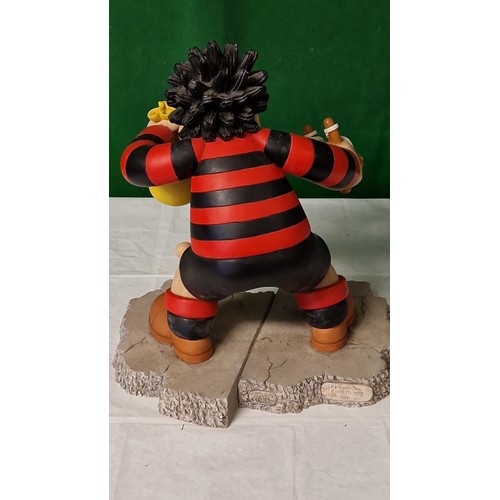 756 - LARGE HEAVY ROBERT HARROP DESIGNS  DANDY BEANO COLLECTION - BIG DENNIS -BDB01 - OFFICAL BEANO PRODUC... 