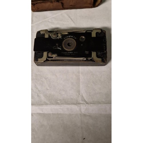 602 - LOVELY 1907 ENSIGNETE FOLDING CAMERA