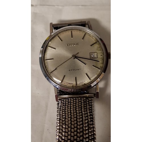 106 - LOVELY TISSOT MANUEL WIND GENTS WATCH - CLOCKS AND WATCHES ARE NOT TESTED