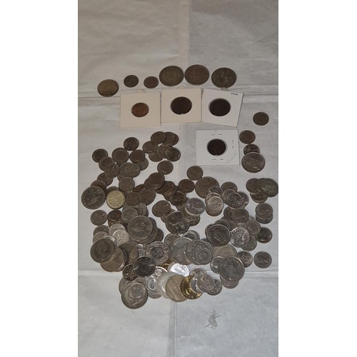 171 - GOOD QTY OF 6ds & OTHER DECIMAL COINS