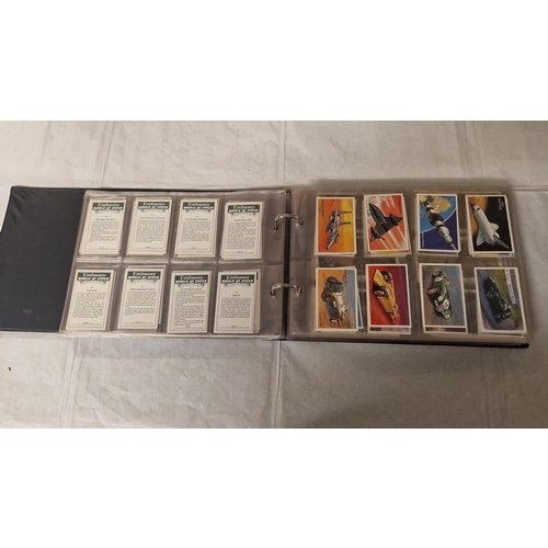 50 - ALBUM OF VARIOUS CIGARETTE CARD SETS