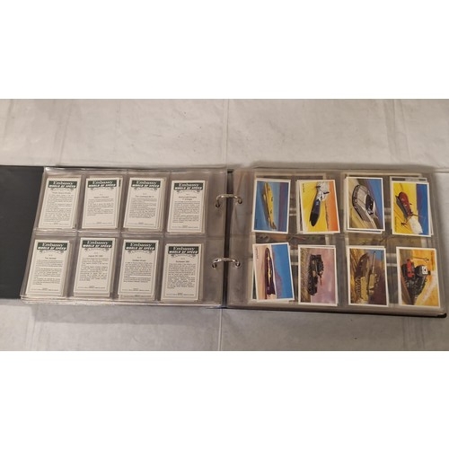 50 - ALBUM OF VARIOUS CIGARETTE CARD SETS