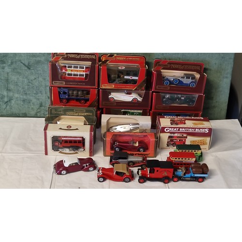 251 - 14 X BOXED DIECAST VEHICLES & 7 X UNBOXED INC MODELS OF YESTERYEAR, MATCHBOX, CORGI ETC