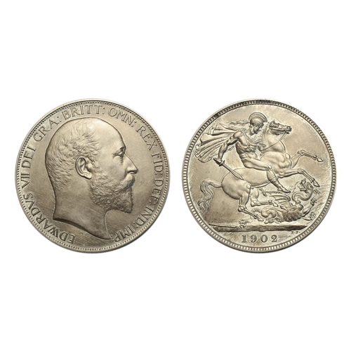 188 - Edward VII (1901-1910)

Proof set, 1902, short set, housed in case of issue, sovereign down to maund... 