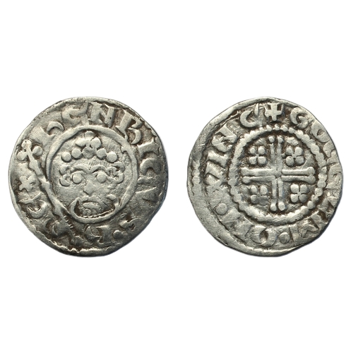 141 - Henry II (1154-1189) Penny, short cross type class 1b2, Winchester, moneyer Gocelm, crowned facing b... 