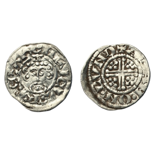 152 - John (1199-1216) Penny, short cross type class 5b1, London, Adam, crowned facing bust holding sceptr... 