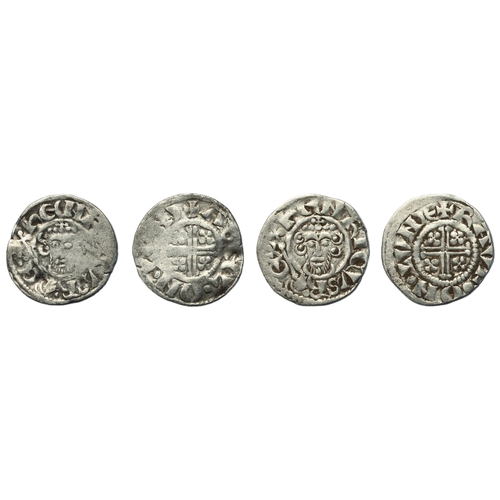 167 - John (1199-1216), (2) Pennies, short cross type London, class 5c, Abel, +ABEL.ON.[LV]ND, 1.46g, (SCB... 
