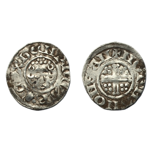 180 - Henry III (1216-1272) Penny, short cross type class 7a3, Bury St Edmonds, moneyer Norman, crowned fa... 