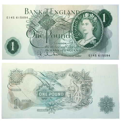 363 - Bank of England (8) One Pounds and Ten Shillings L. K. O'Brien (2), One Pound and Ten Shillings, fir... 