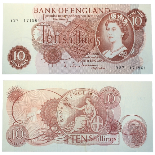 363 - Bank of England (8) One Pounds and Ten Shillings L. K. O'Brien (2), One Pound and Ten Shillings, fir... 