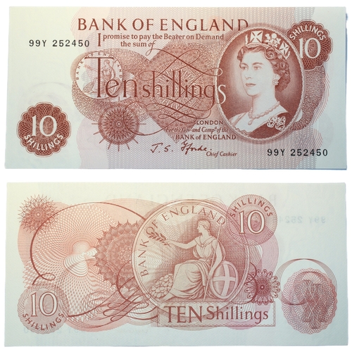 363 - Bank of England (8) One Pounds and Ten Shillings L. K. O'Brien (2), One Pound and Ten Shillings, fir... 