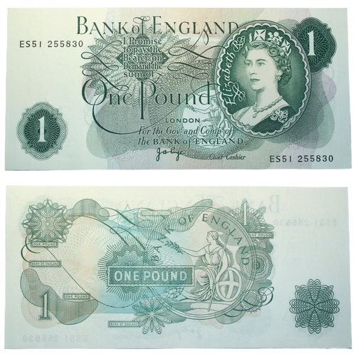 363 - Bank of England (8) One Pounds and Ten Shillings L. K. O'Brien (2), One Pound and Ten Shillings, fir... 