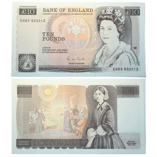 365 - Bank of England (4) Ten Pounds J.B. Page, D.H.F. Somerset, G.M. Gill, and G.E.A. Kentfield, prefixes... 