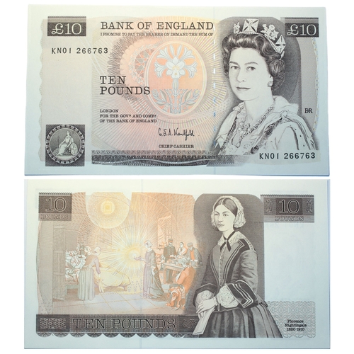 365 - Bank of England (4) Ten Pounds J.B. Page, D.H.F. Somerset, G.M. Gill, and G.E.A. Kentfield, prefixes... 