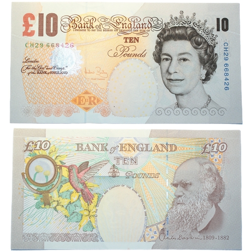 373 - Bank of England (7) Ten Pounds and Five Pounds Merlyn Lowther (2), Ten Pounds and Five Pounds, prefi... 