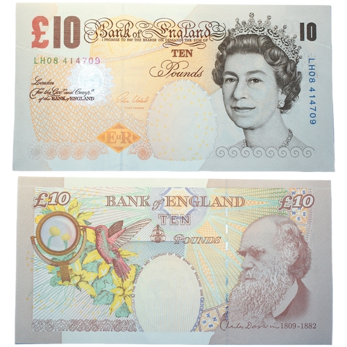 373 - Bank of England (7) Ten Pounds and Five Pounds Merlyn Lowther (2), Ten Pounds and Five Pounds, prefi... 