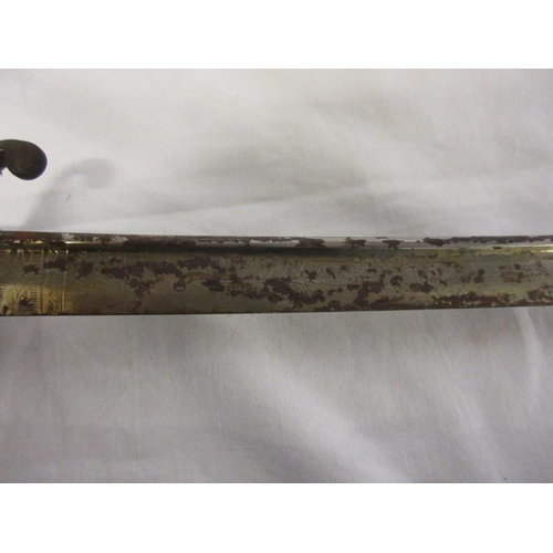 138 - Light Cavalry trooper sword. Circa 1840. 
(Blade length 32