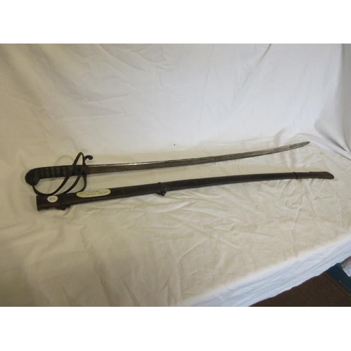 138 - Light Cavalry trooper sword. Circa 1840. 
(Blade length 32