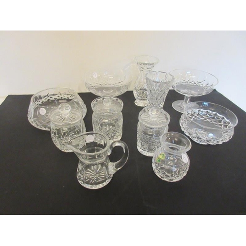 206 - Mixed lot of Waterford and other glassware.