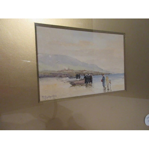 208 - Richard William Halfnight (1855-1925)
Pair of Sunderland scenes,
Watercolours,
Signed.
3