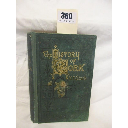 360 - M.F. Cusack, History of City and County of Cork. (Carrigtwohill interest)