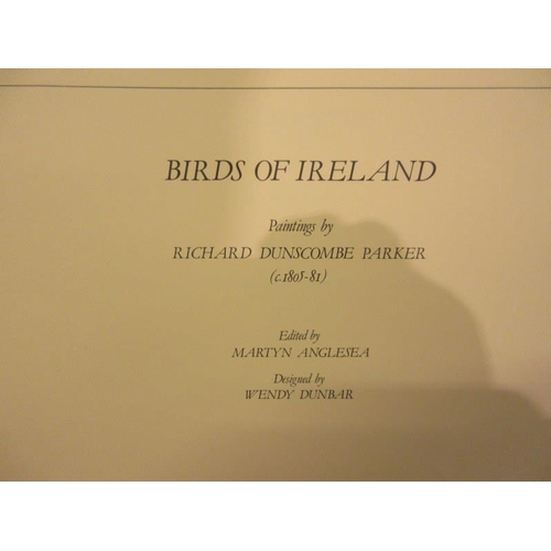 323 - Birds of Ireland - Painting by Richard Dunscombe Parker, no. 213 of 250 copies limited edition with ... 