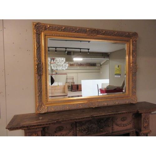 39 - Modern gilt framed mirror.