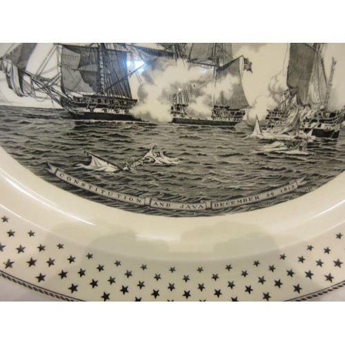 6 - A wedgewood platter made for American Heritage.