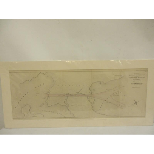 86 - Survey of the River Shannon - 1838.
Four large mounted maps - Carnadoe Waters (Plan of River), Carna... 