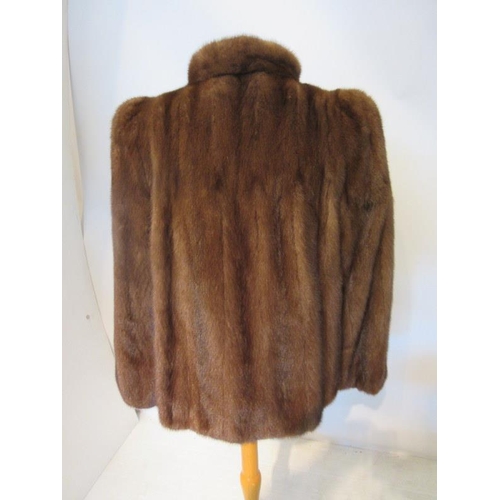 95 - A good Lunaraine Mink jacket. Purchased Clerys Dublin 1984 with original receipt.