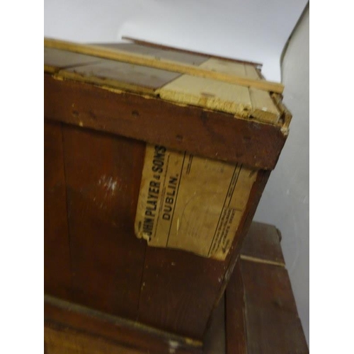 191 - Two trunks together with two cigarette boxes. (restoration required) (4)