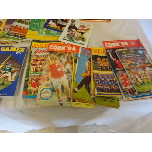 351 - A quantity of GAA match programme's and booklets.