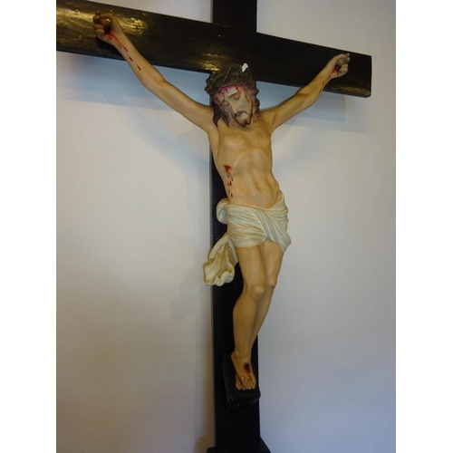 61 - Calvary. Height of Crucifix - 260cm approx.